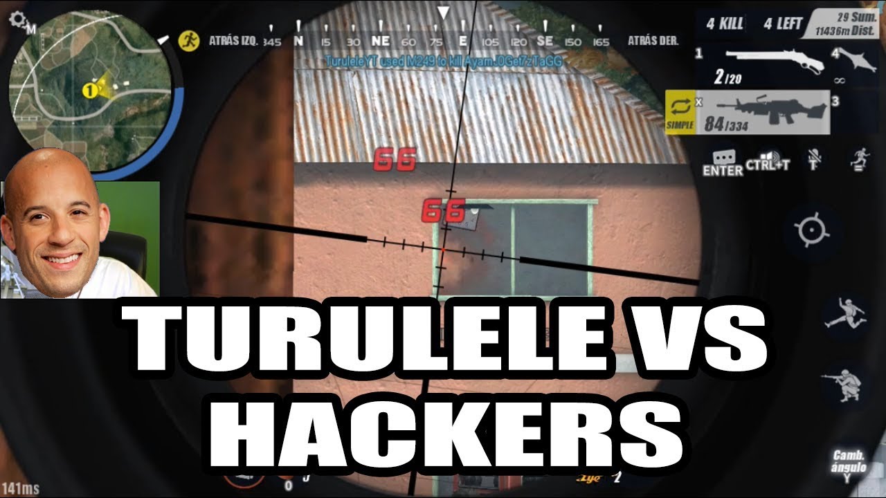 TURULELE VS HACKERS INVALIDOS  RULES OF SURVIVAL