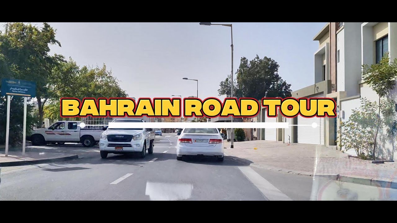 🌴 Bahrain Road Tour | Barbar to Jasra | Scenic Drive 🇧🇭
