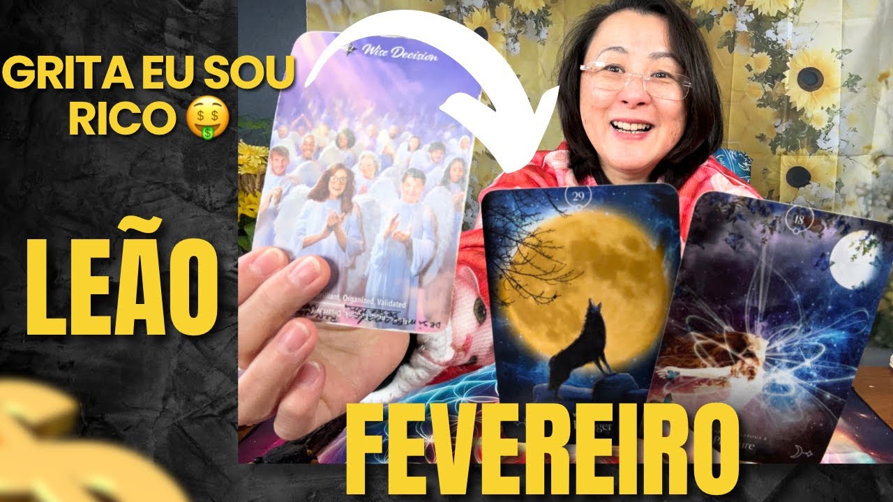 Leão ♌️ FEVEREIRO 2026 decisões importantes , grita sim 🙌 eu vou ser rico 🤑 acredita em seus sonhos 