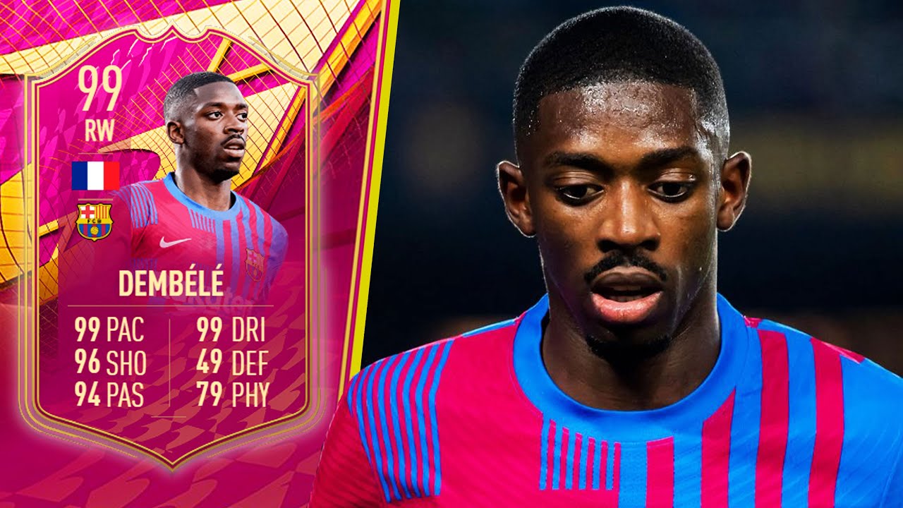 Лучше Неймара?! 😱 Обзор 99 Futties Дембеле! FIFA 22 Ultimate Team