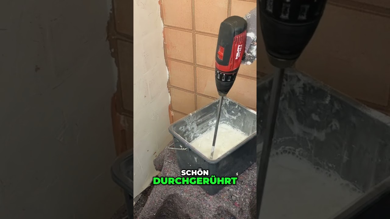 DIY Microzement Bad: Einfache Anleitung für dein Traumbad! #shorts