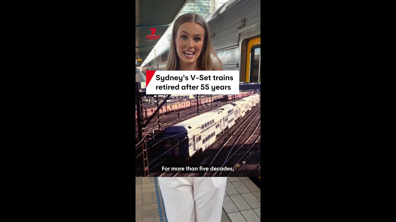 Sydney's V-Set trains retired after 55 years of service