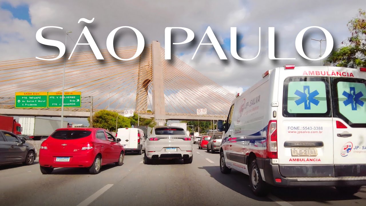 🇧🇷 Percorrendo SÃO PAULO da Ponte Limão até o Tatuapé • Driving 4K 