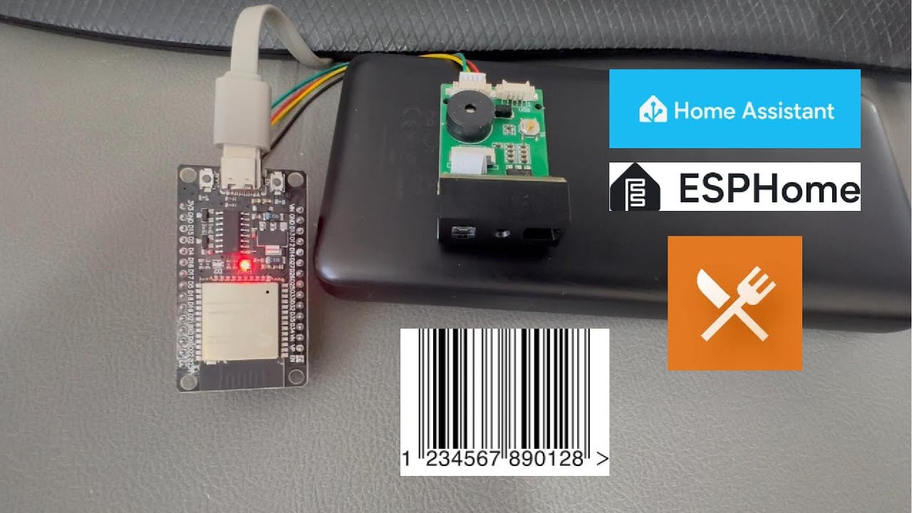 Home Assistant Mealie Barcode Scanner Prototype