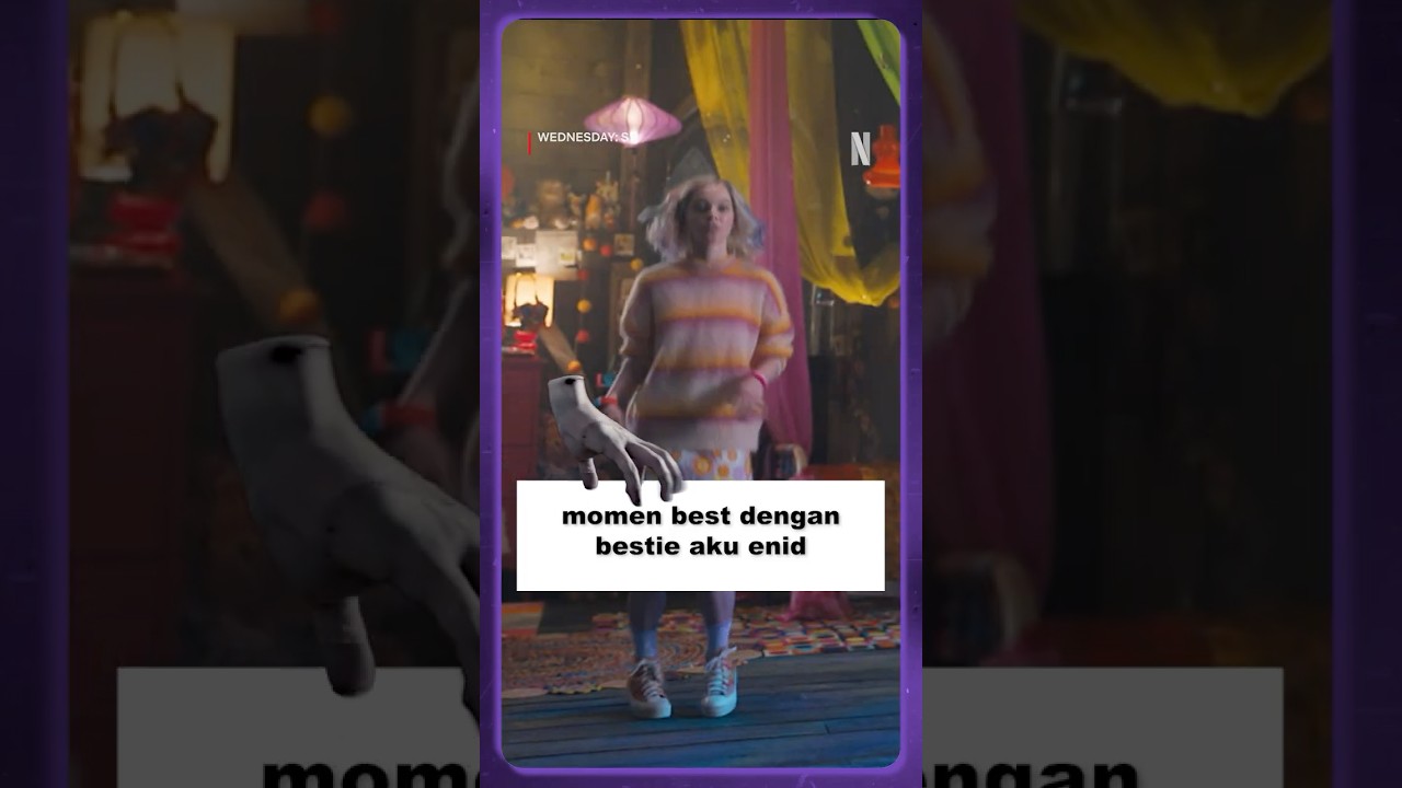 Imbas Kembali Watak Enid | Wednesday | Netflix