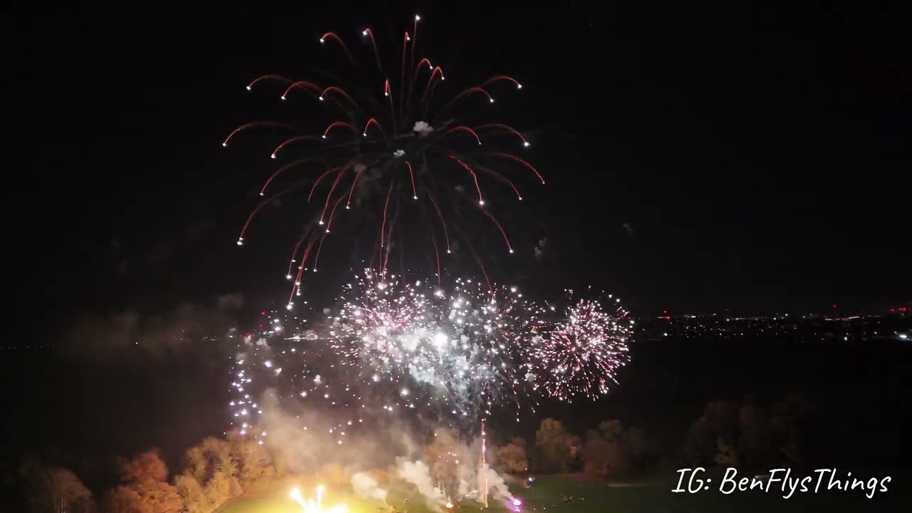 Histon & Impington fireworks 2025