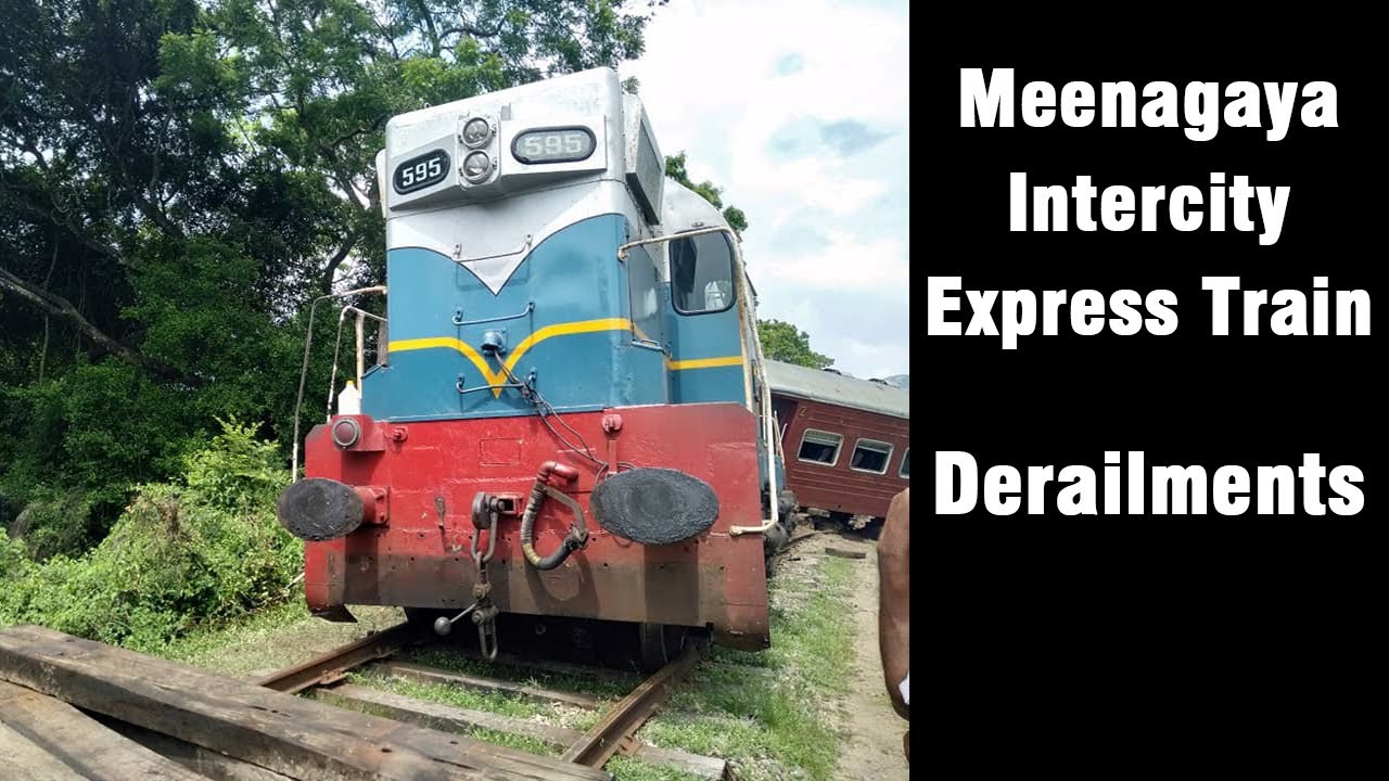 Meenagaya Intercity Express Train Derailments | EMD G12 Locomotive Model