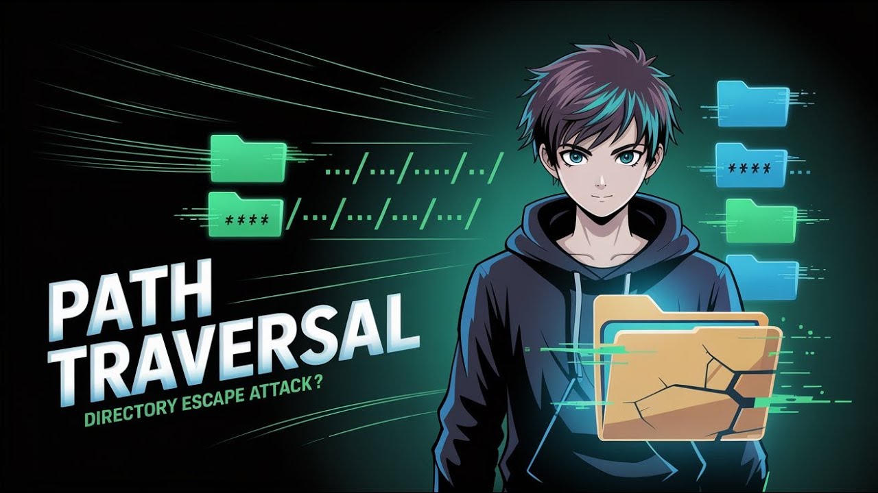 Path Traversal Attack Explained ⚠️ Directory Escape Breakdown 🔐 | Hunter X