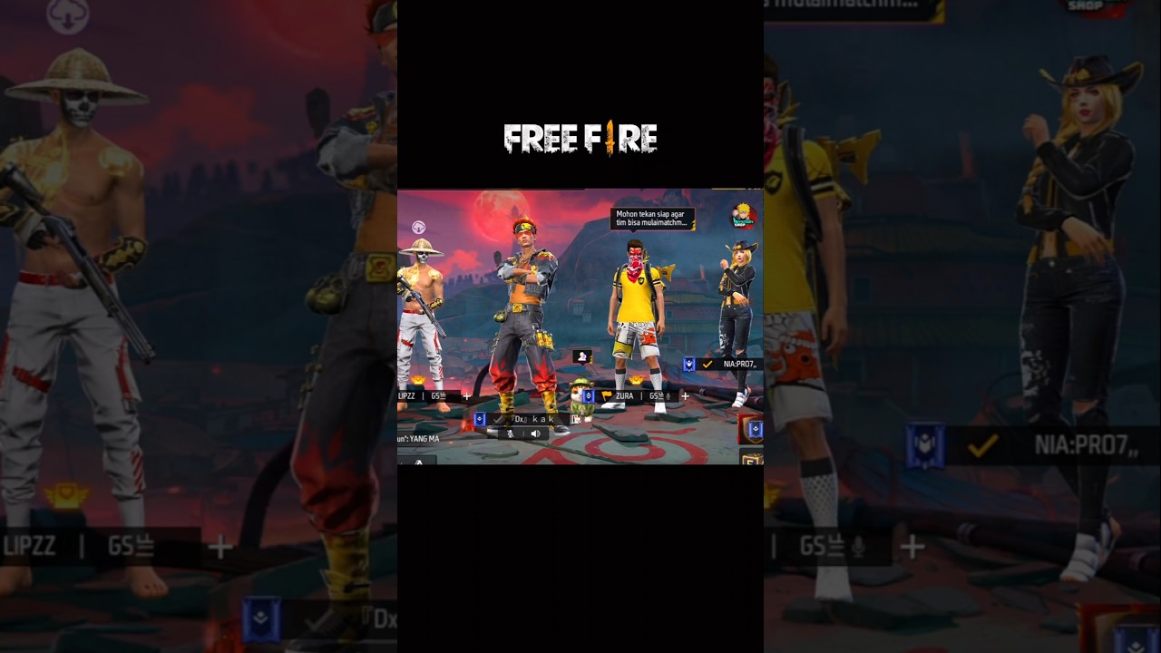 ga ada yg mau mabar ff #freefire #mabar #udahgedemasihmainff