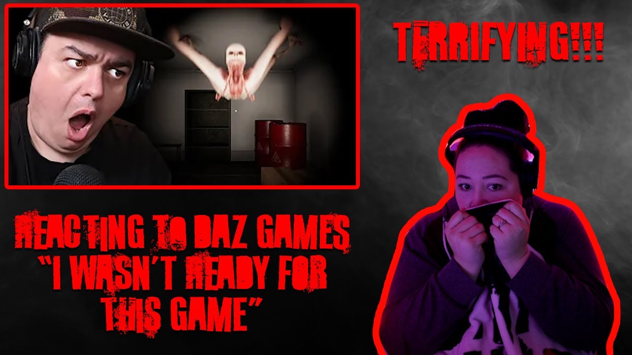 REACTING TO DAZ GAMES "I WASN'T READY FOR THIS GAME" - ACTUALLY TERRIFYING!!