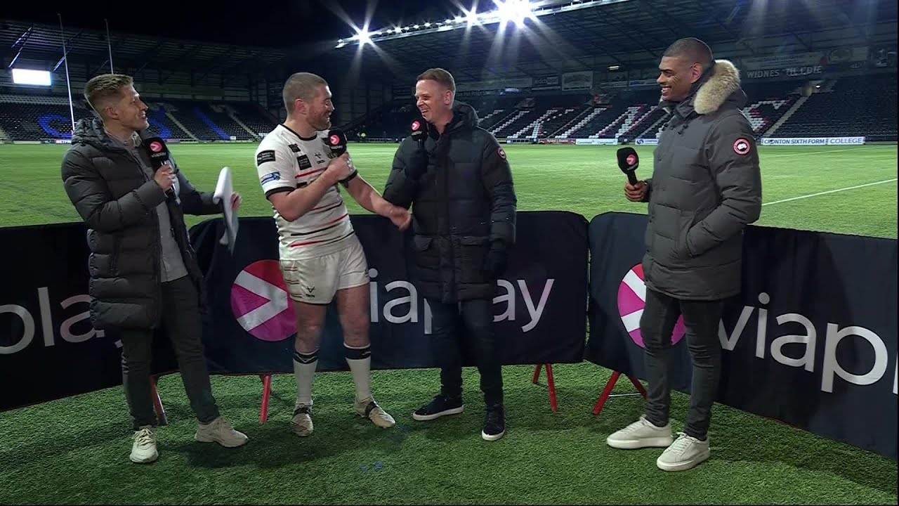 Kyle Amor's full-time interview after win over Halifax Panthers