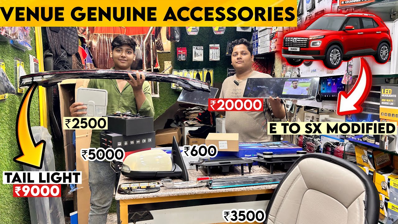 2025 HYUNDAI VENUE GENUINE ACCESSORIES✅VENUE E TO SX MODIFICATION✅BASE TO TOP WITH PRICE🔥2025