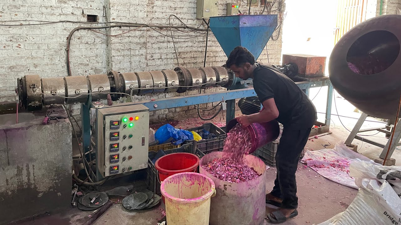 Manufacturing Process of Plastic granules with advance Chinese machinery in Pakistan | plastic Dana
