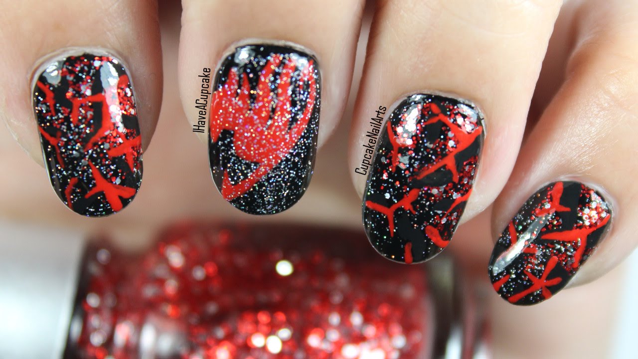 Anime Nail Art - Fairy Tail Inspired Nails