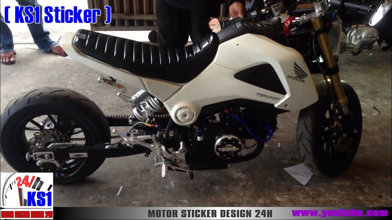 Honda MSX 125 New modified in Cambodia 2016 Part1