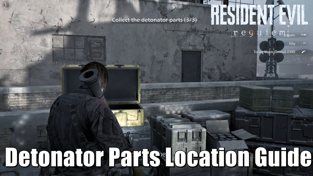 Resident Evil Requiem – Detonator Parts Location Guide | Full Guide
