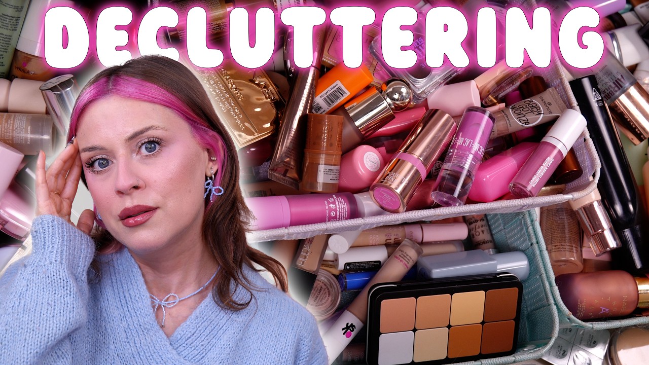 🗑️ CI RISIAMO: DECLUTTERING makeup & SISTEMAZIONE ep.1