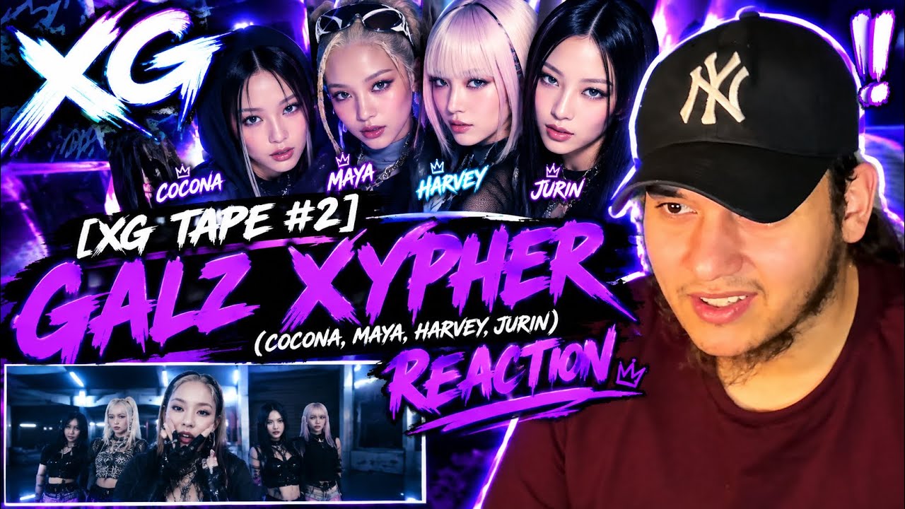 XG TAPE #2] GALZ XYPHER (COCONA, MAYA, HARVEY, JURIN) Reaction