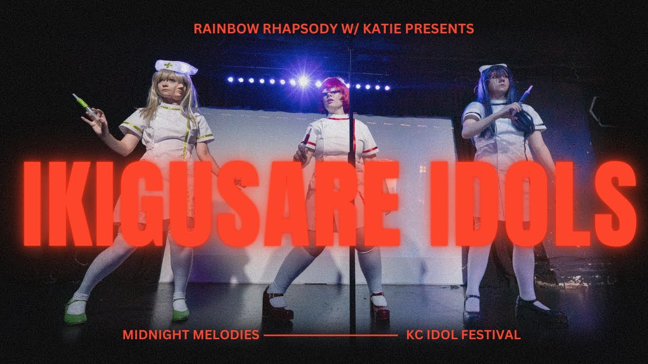 《Rainbow Rhapsody》- Midnight Melodies - Ikigusare Idols (GAME & Injection Girl) Live Performance