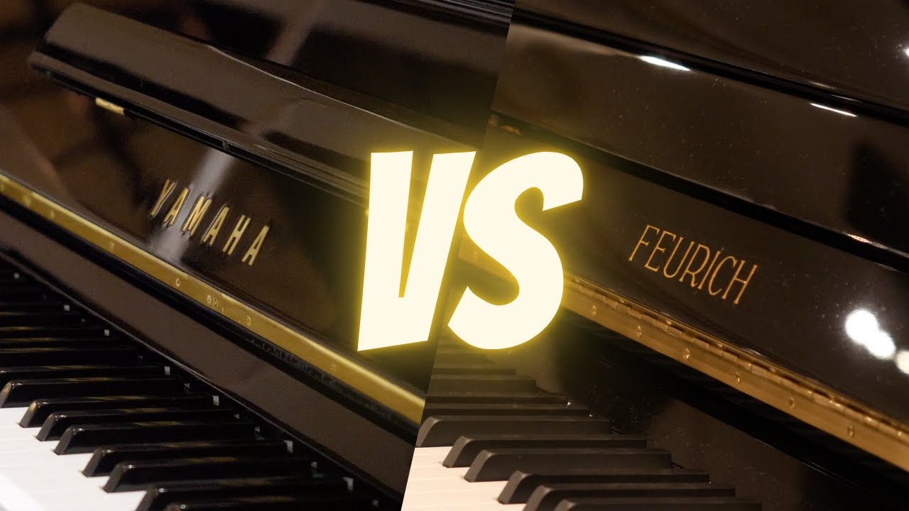 Yamaha U1 VS. Feurich 122 PART 1| Upright Piano Comparison at Sherwood Phoenix