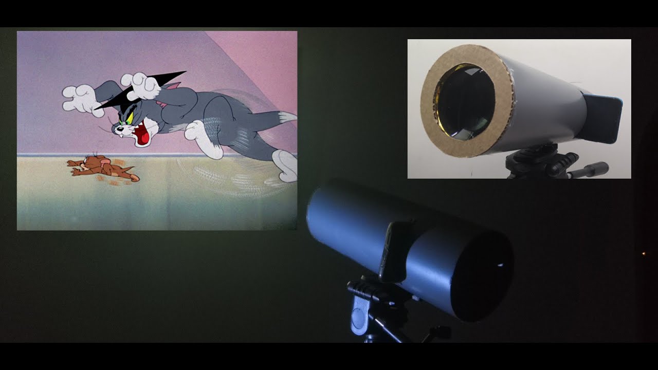 How to make a projector made of PVC pipe for your Smartphone