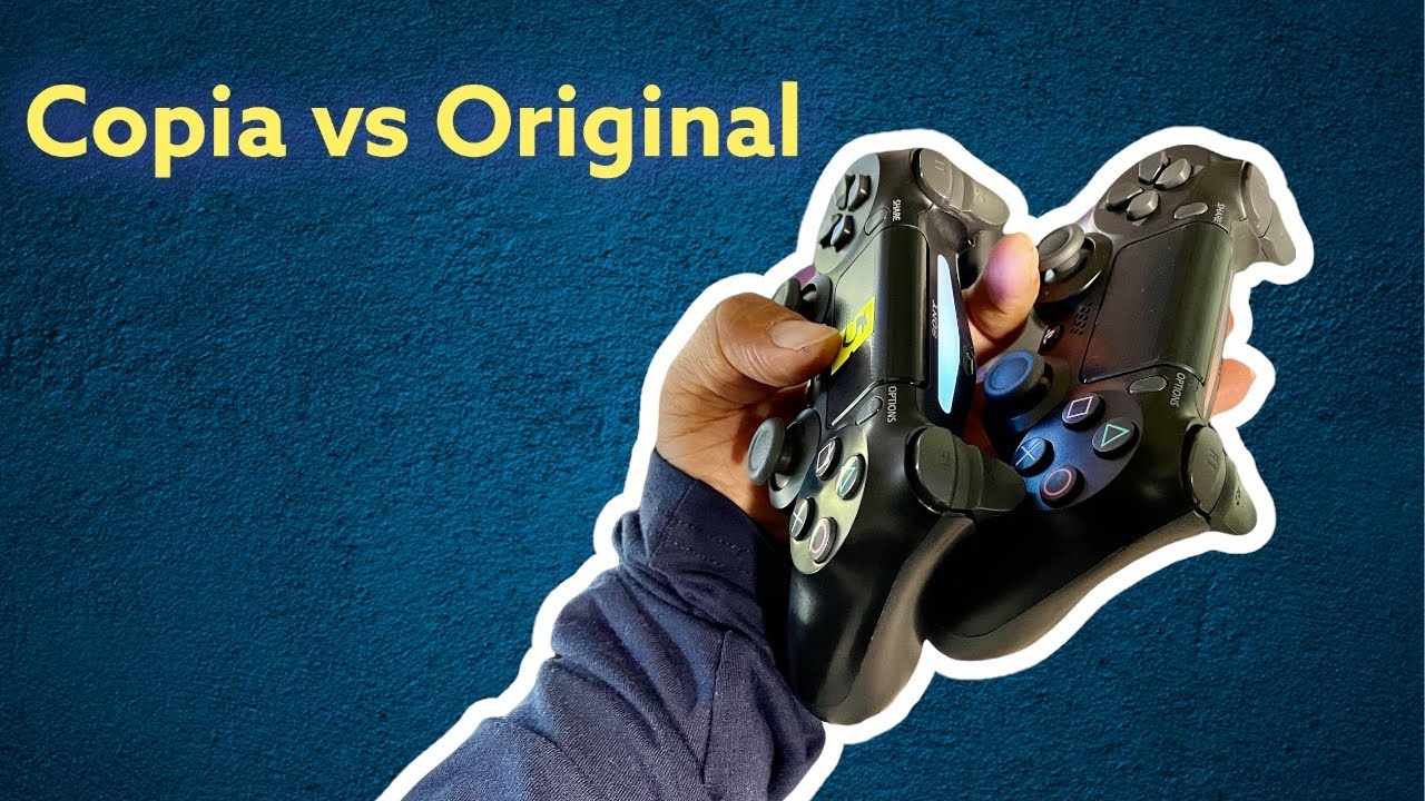 Cómo diferenciar un control copia de un original de PS4?