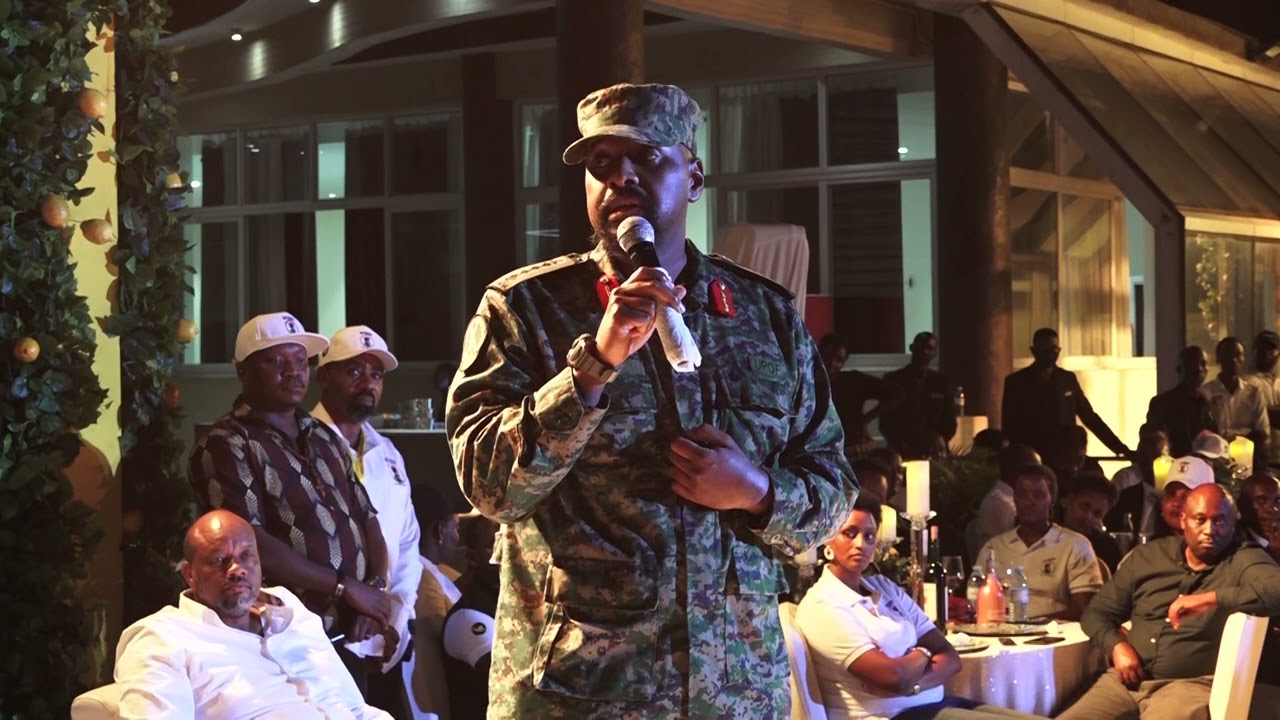 GEN.  MUHOOZI FULL SPEECH ON HIS DINNER AT SKYZ HOTEL
