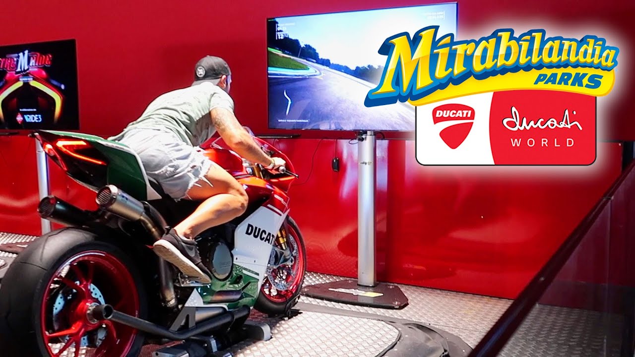 Esploriamo il NUOVO DUCATI WORLD a MIRABILANDIA