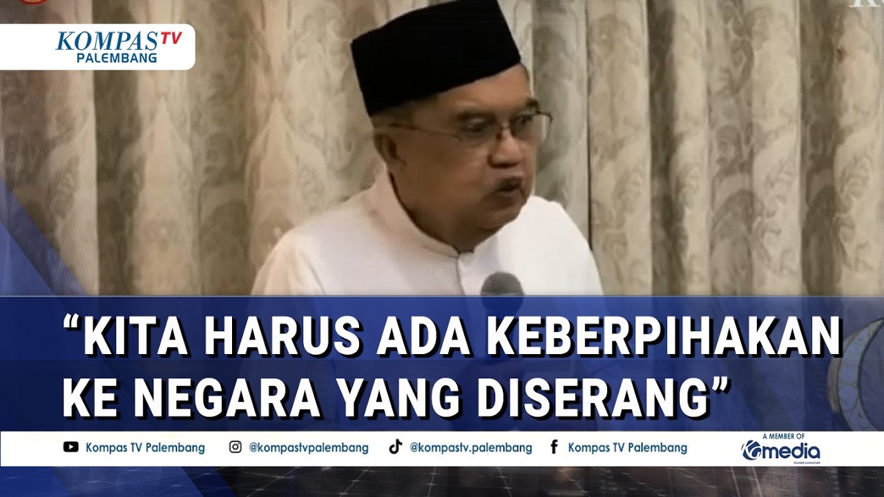 JK: RI Harus Tegas Terhadap Konflik As-Iran