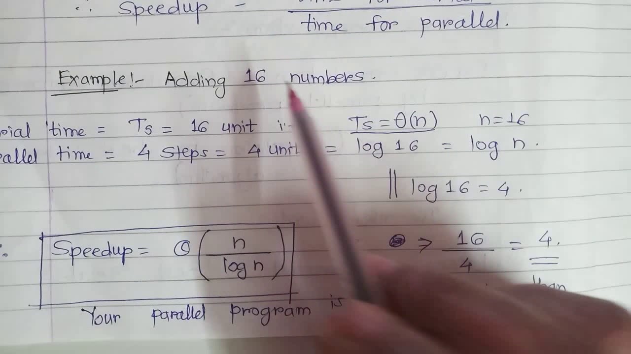 BE COMP HPC 08 Parallel Overhead,Speedup,Efficiency Performance Metrics of parallel systems