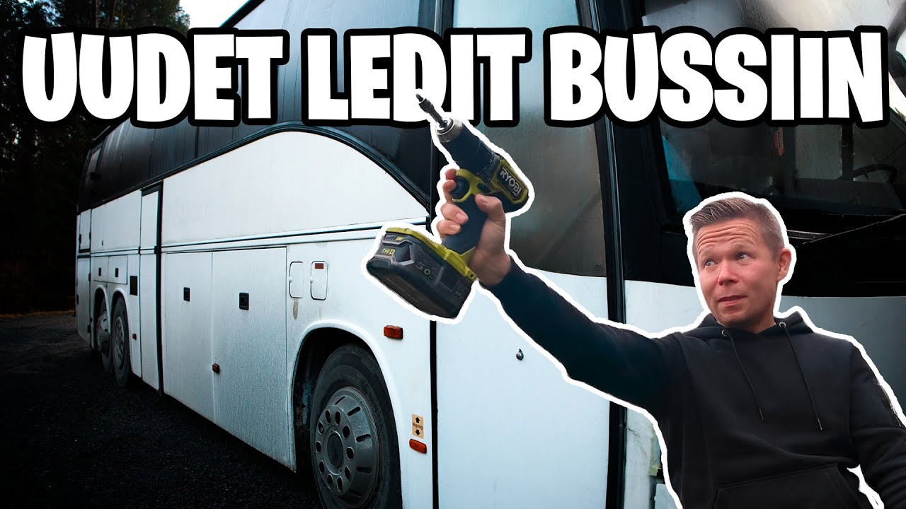 UUDET LED VALOT BUSSIIN