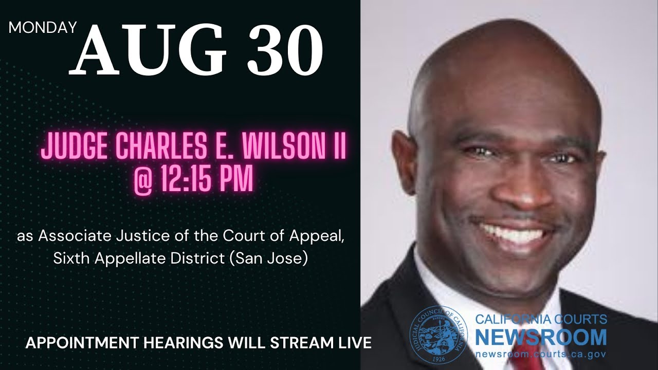 Justice Charles E. Wilson II, Sixth Appellate District