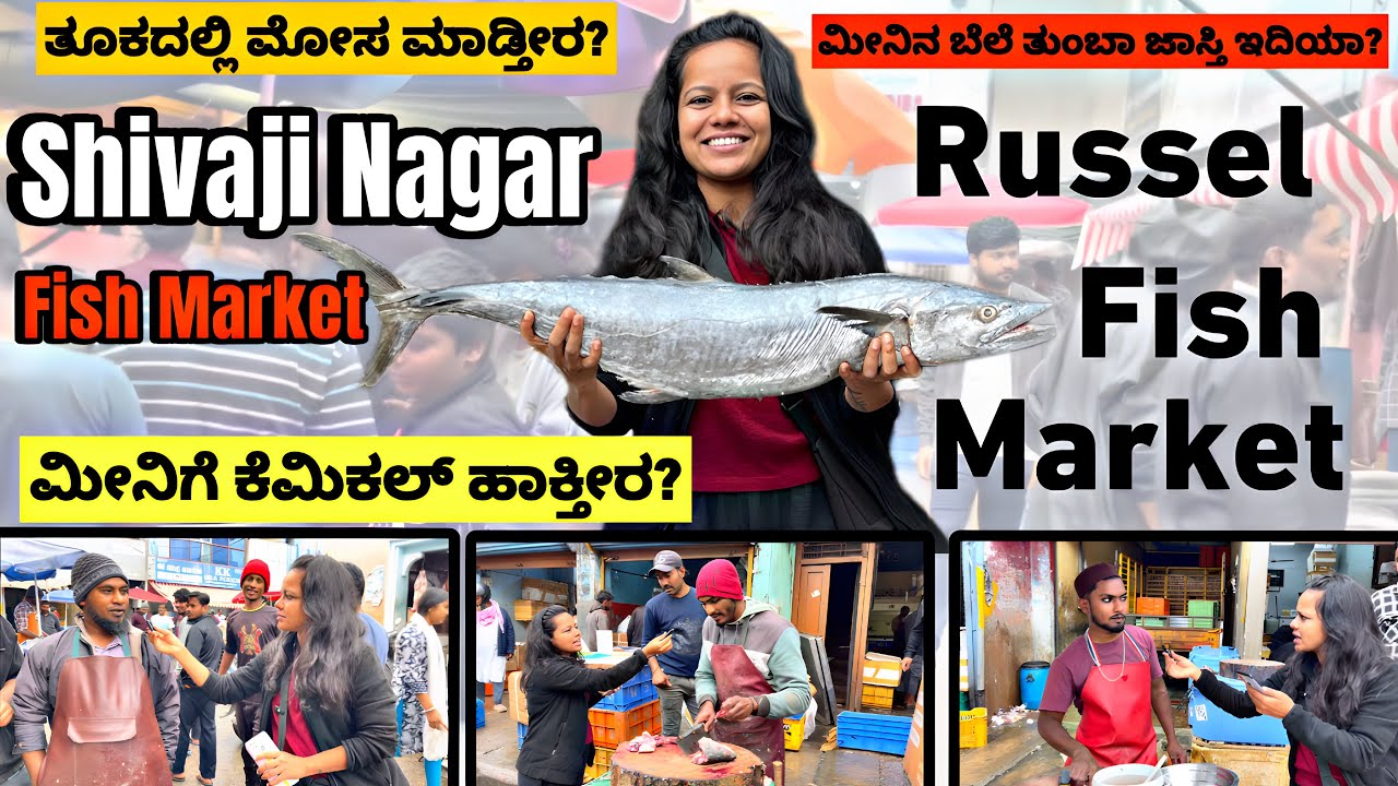 ಮೀನಿಗೆ ಯಾಕೆ ಕೆಮಿಕಲ್  ಹಾಕ್ತಿದ್ದೀರಾ ? | Q&A with Shivaji Nagar Fish Market Shop Keepers |