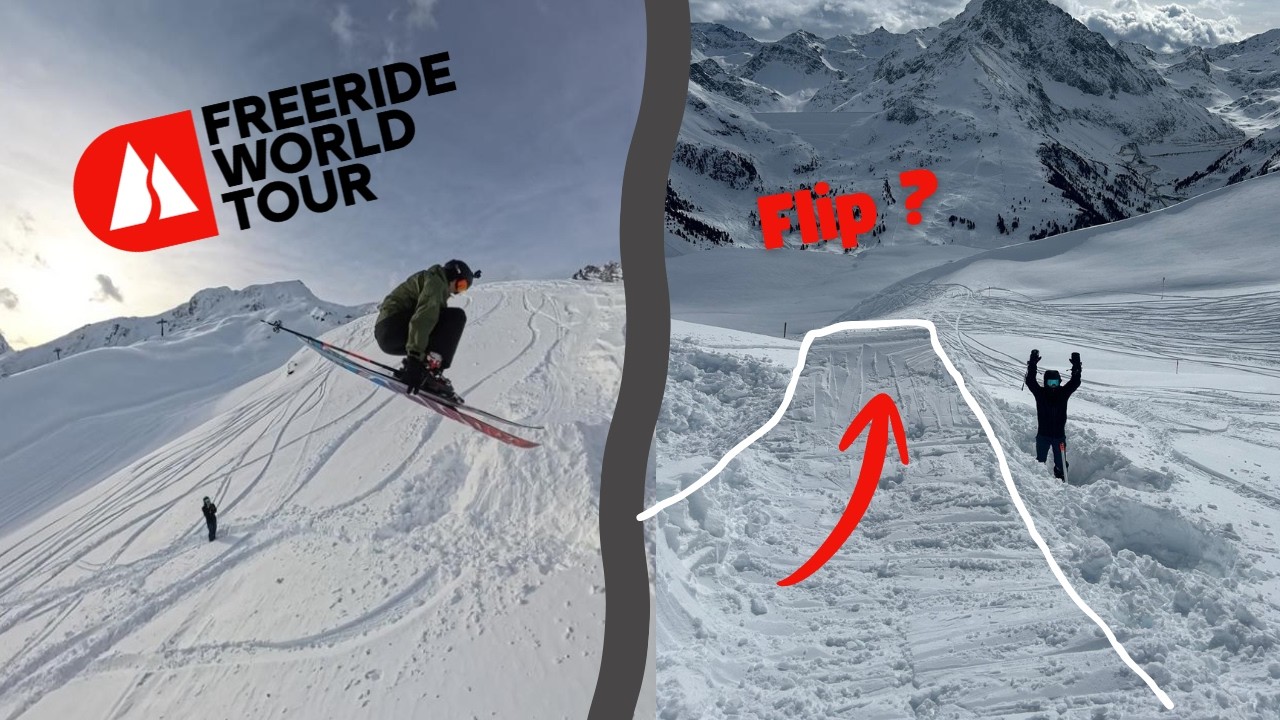 On construit une bosse pour le Freeride World Tour !!!