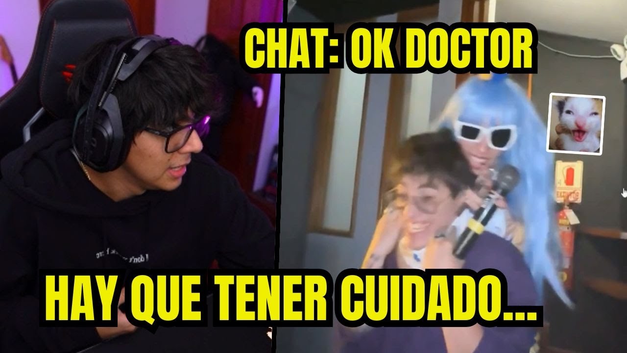 DAARICK REACCIONA A LA NOQUEADA GLOGLO