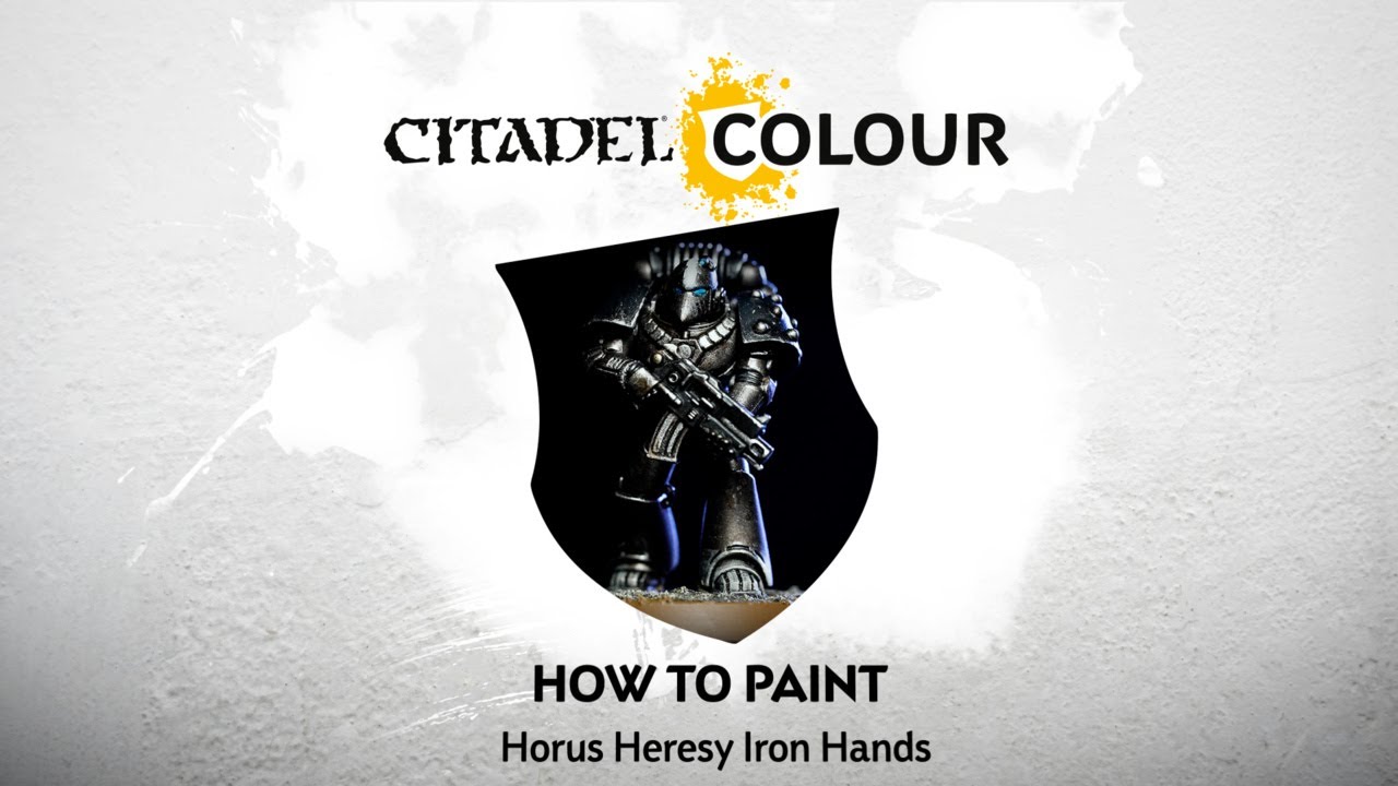 How to Paint: Horus Heresy Iron Hands