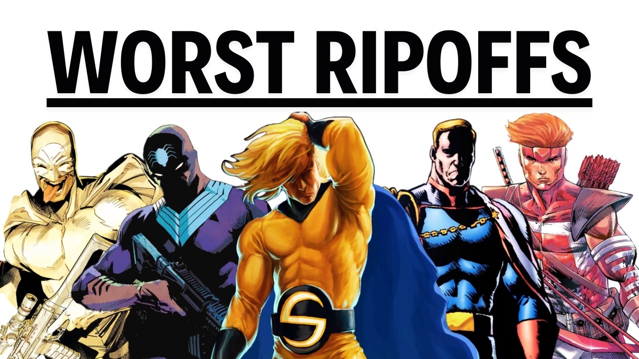 The Worst Superhero Ripoffs in Comics