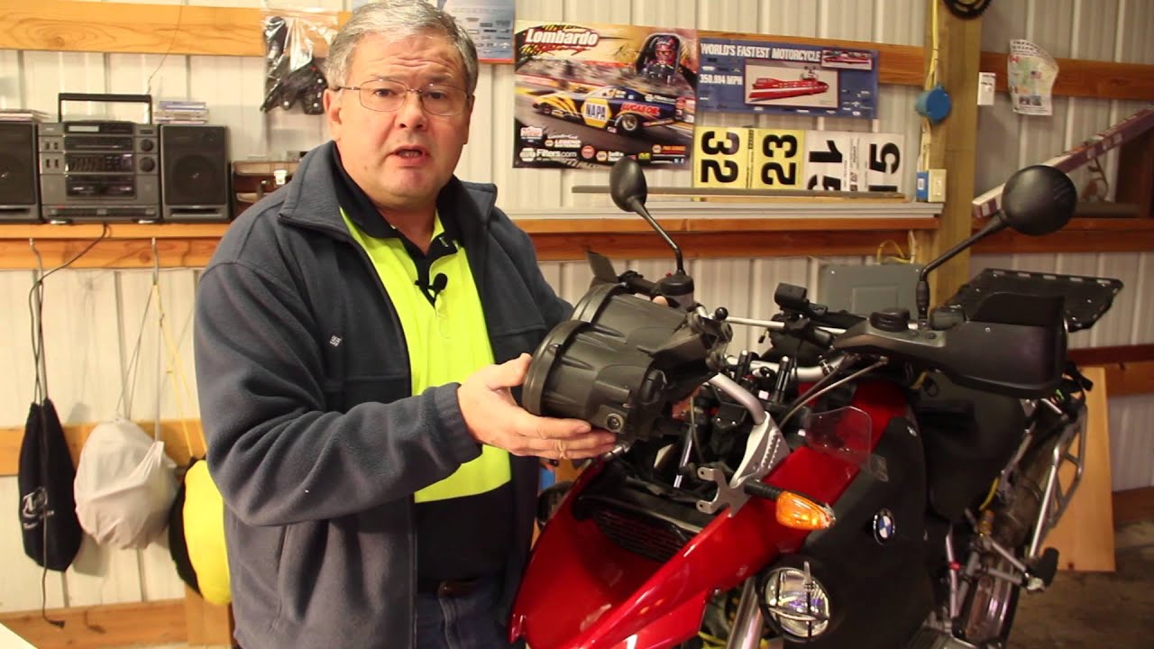 Cyclops LED Headlight Installation BMW R1200GS