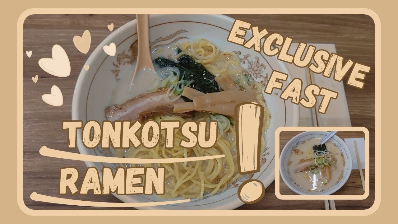 Delicious TONKOTSU RAMEN is delicious and full of flavor,JP,...@SakuraZensekai