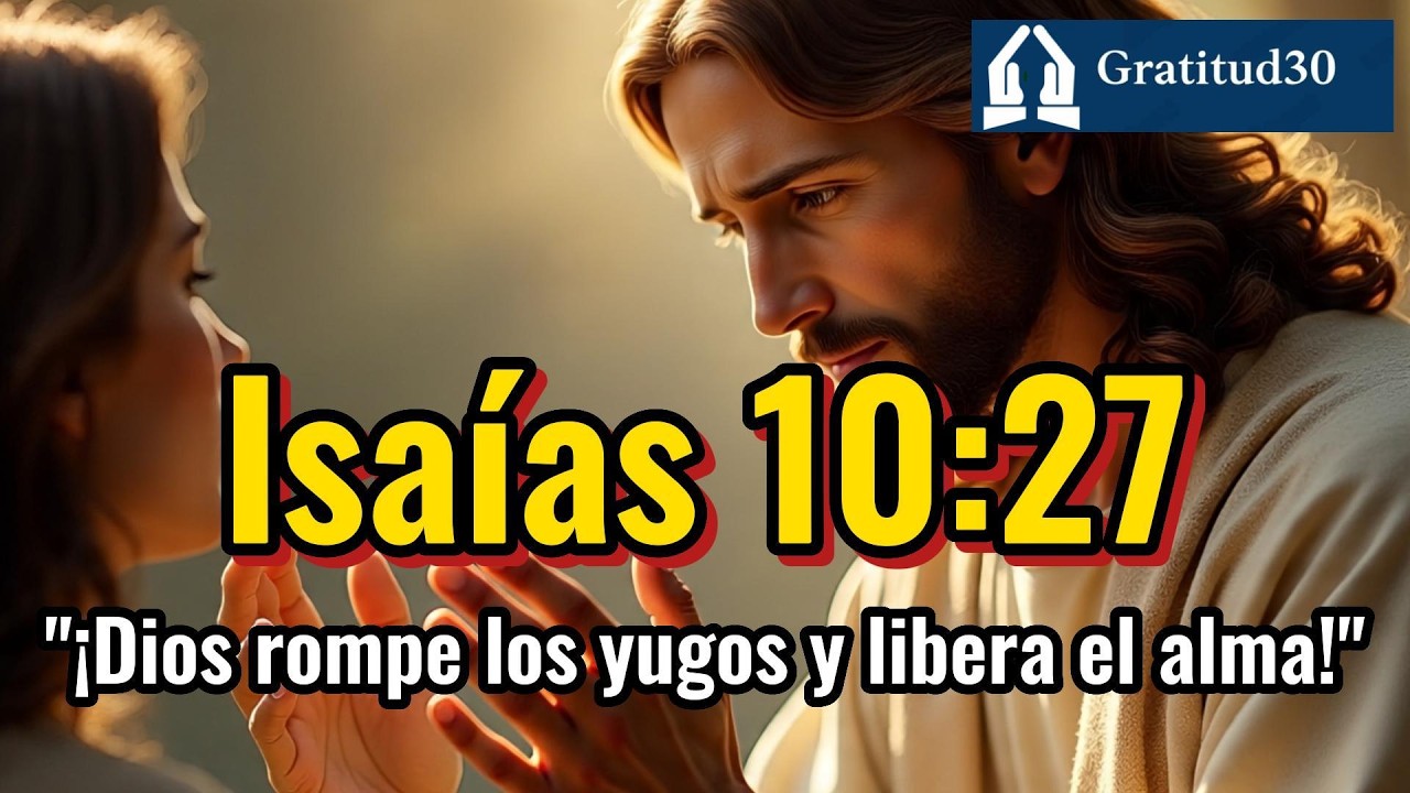 📖 Isaías 10:27 - Dios rompe los yugos y libera el alma