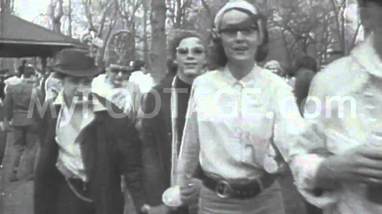 1960s Detroit Be-In; Hippies in The Park
