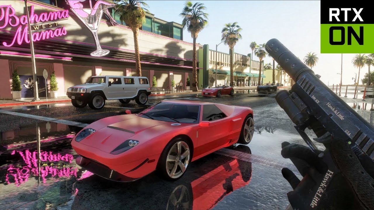 GTA 5 Enhanced on RTX 4090 with Natural Vision Enhanced | NEW Ray Tracing Update Showcase