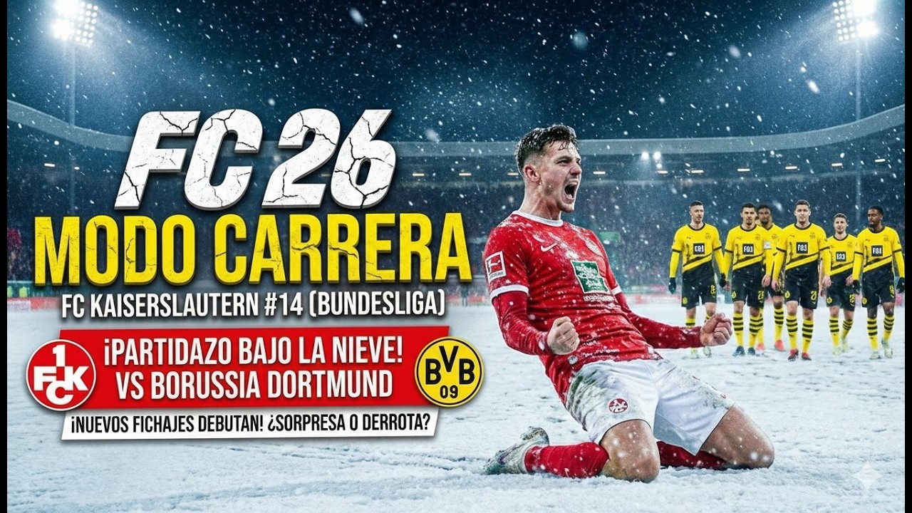 FC 26 MODO CARRERA | FC KAISERSLAUTERN #14 | Raspadori en modo estrella y sueño europeo
