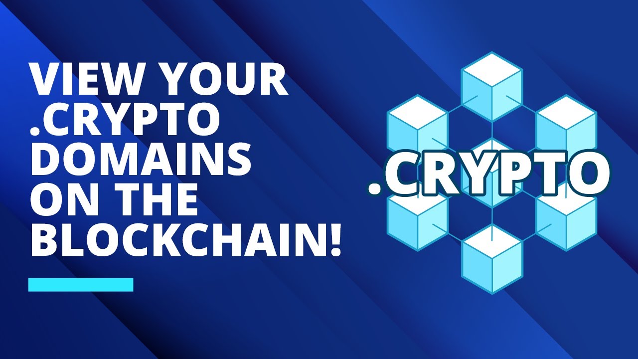 How to view your .crypto domains on the blockchain!