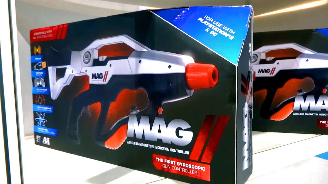 MAG 2 Gun Controller for XBOX 360, PS3 & PC (CES 2013)