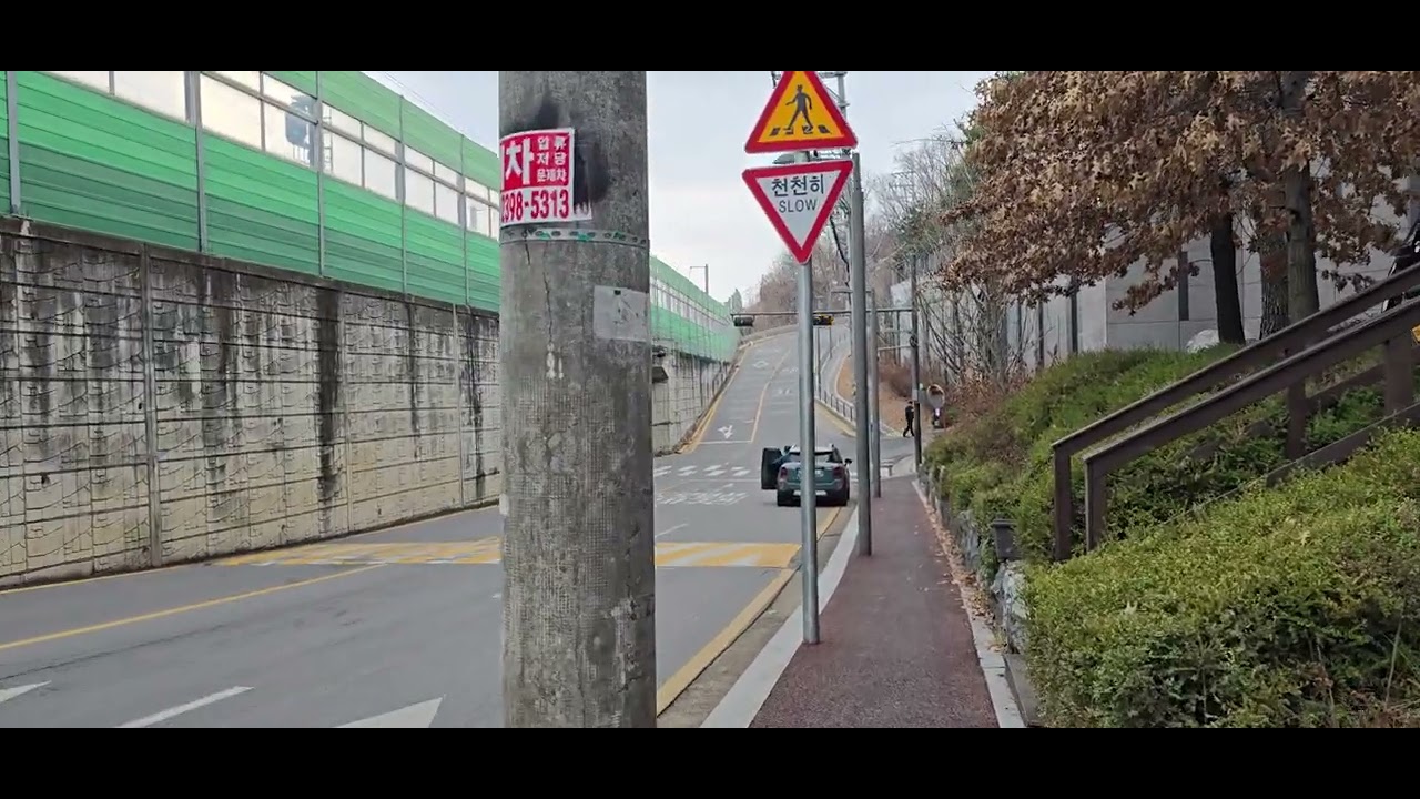 “Walking Along Nokcheon Station on a Cloudy Day | Seoul Local Walk Part 1”