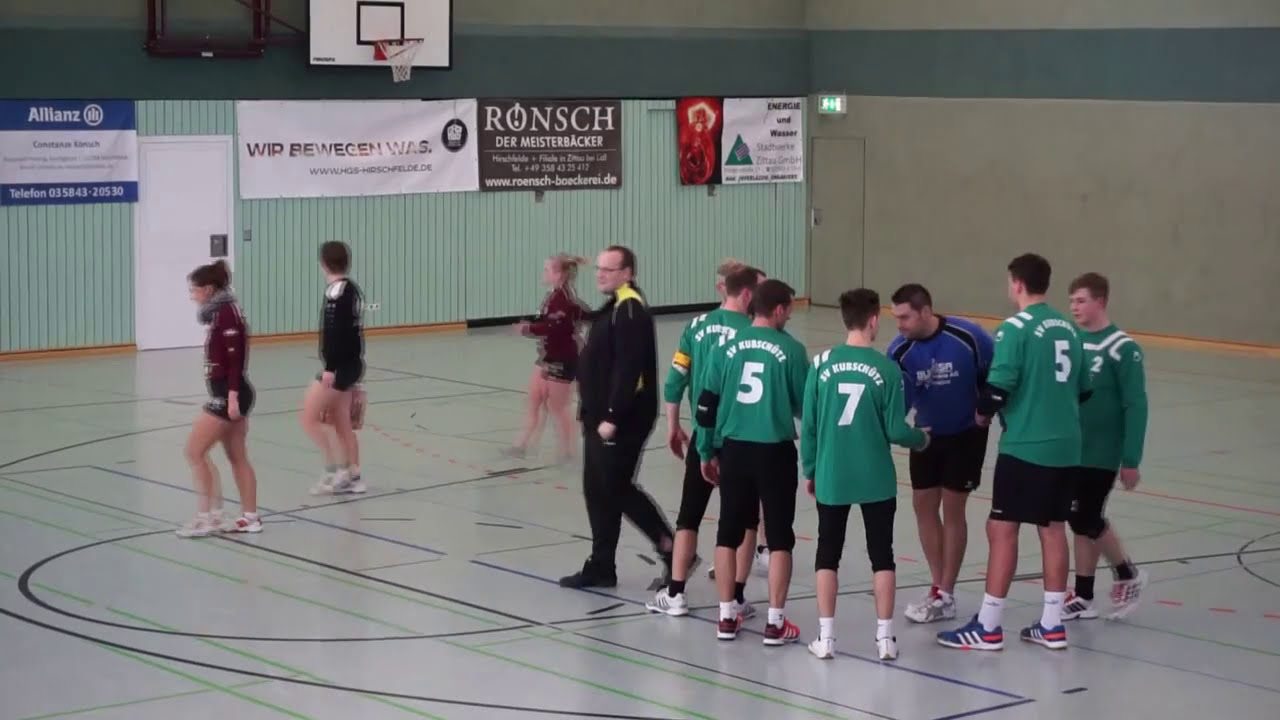 Final-Four-Turnier: SV Kubschütz 1. vs. Langebrücker BSV - Kleines Finale (Halle 2016-17)