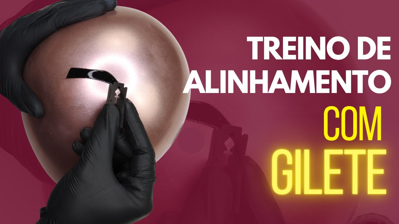 TREINO DE ALINHAMENTO DA HENNA COM A GILETE | DESIGN PARA INICIANTE