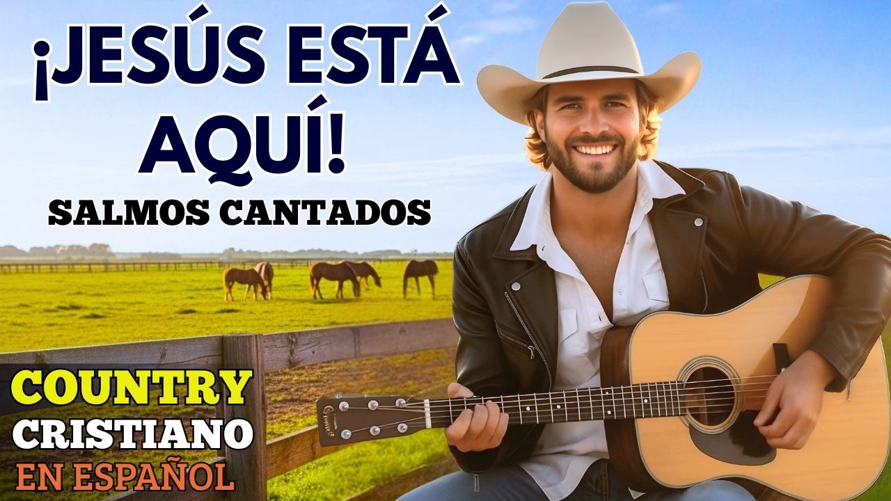 🔥 JESÚS ESTÁ AQUÍ! – Salmos Cantados 91 y 23 | Música Country Cristiana en Español 🔥