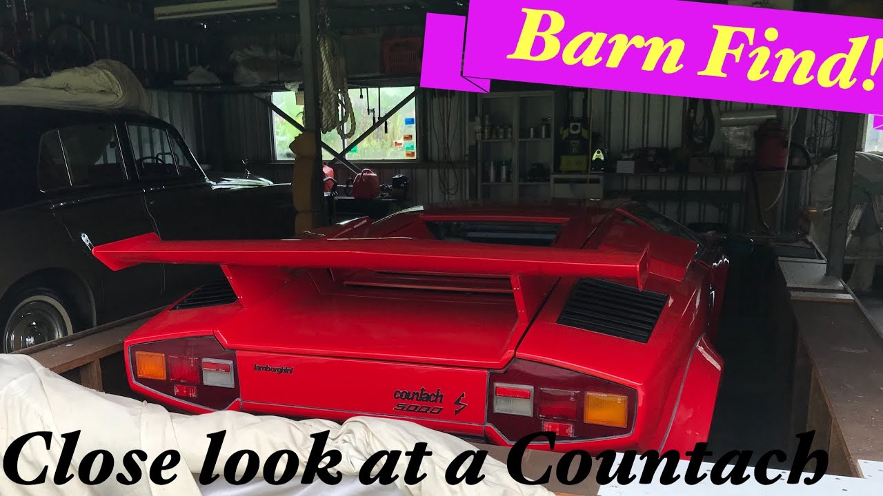 Barn Find| Lamborghini COUNTACH | ICONIC SUPERCAR, Cult status car! 80&rsquo;s Icon